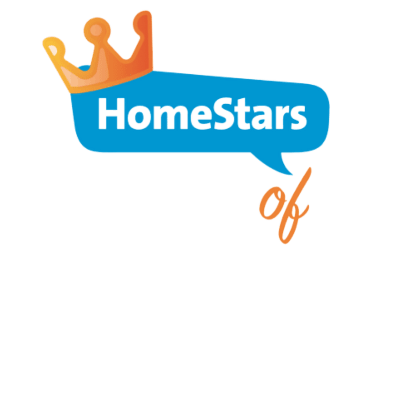 The logo for homestars of california.